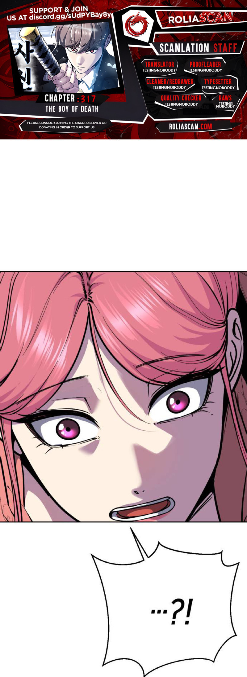Hero Ticket Chapter 317 page 1 - 