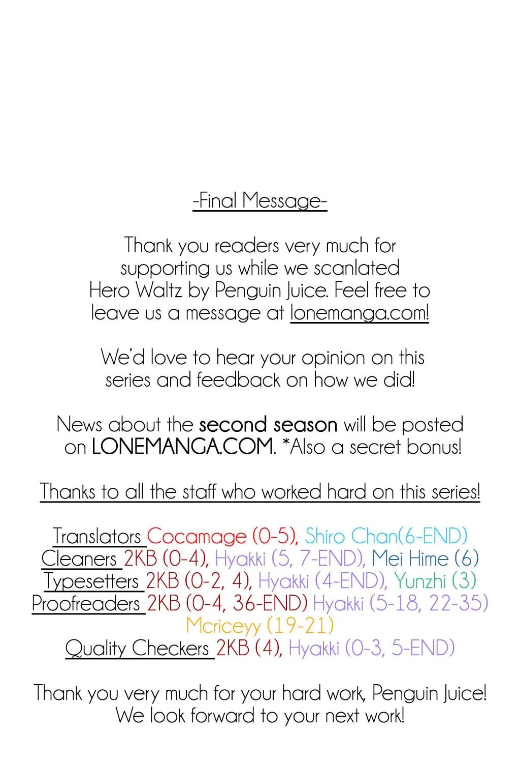 Hero Waltz Chapter 40.5 page 32 - 