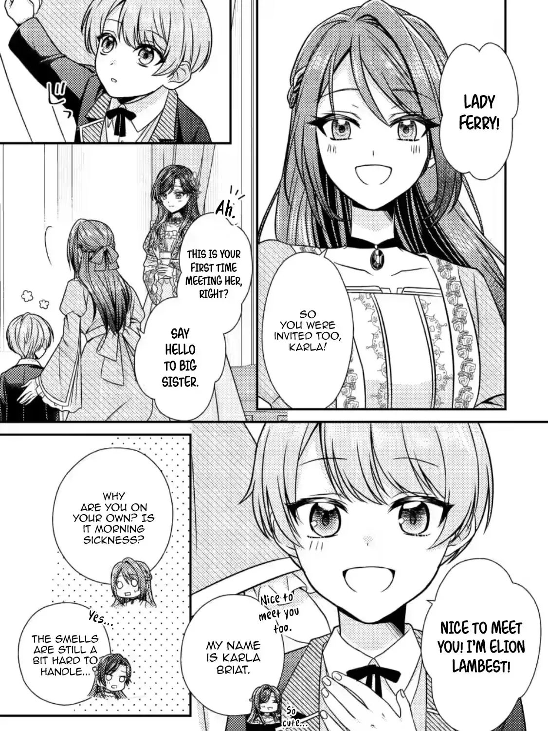 Heroine ga Kuru Mae ni Ninshin shimashita - Tsunda Hazu no Akuyaku Reijou desuga, Douyara Chigau youdesu Chapter 14.1 page 6 - 