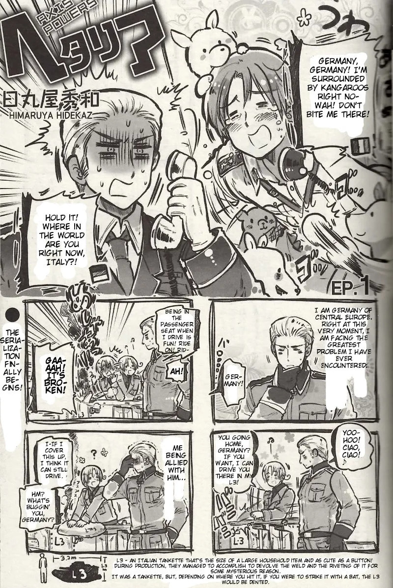 Hetalia - Axis Powers Chapter 1 page 1 - 