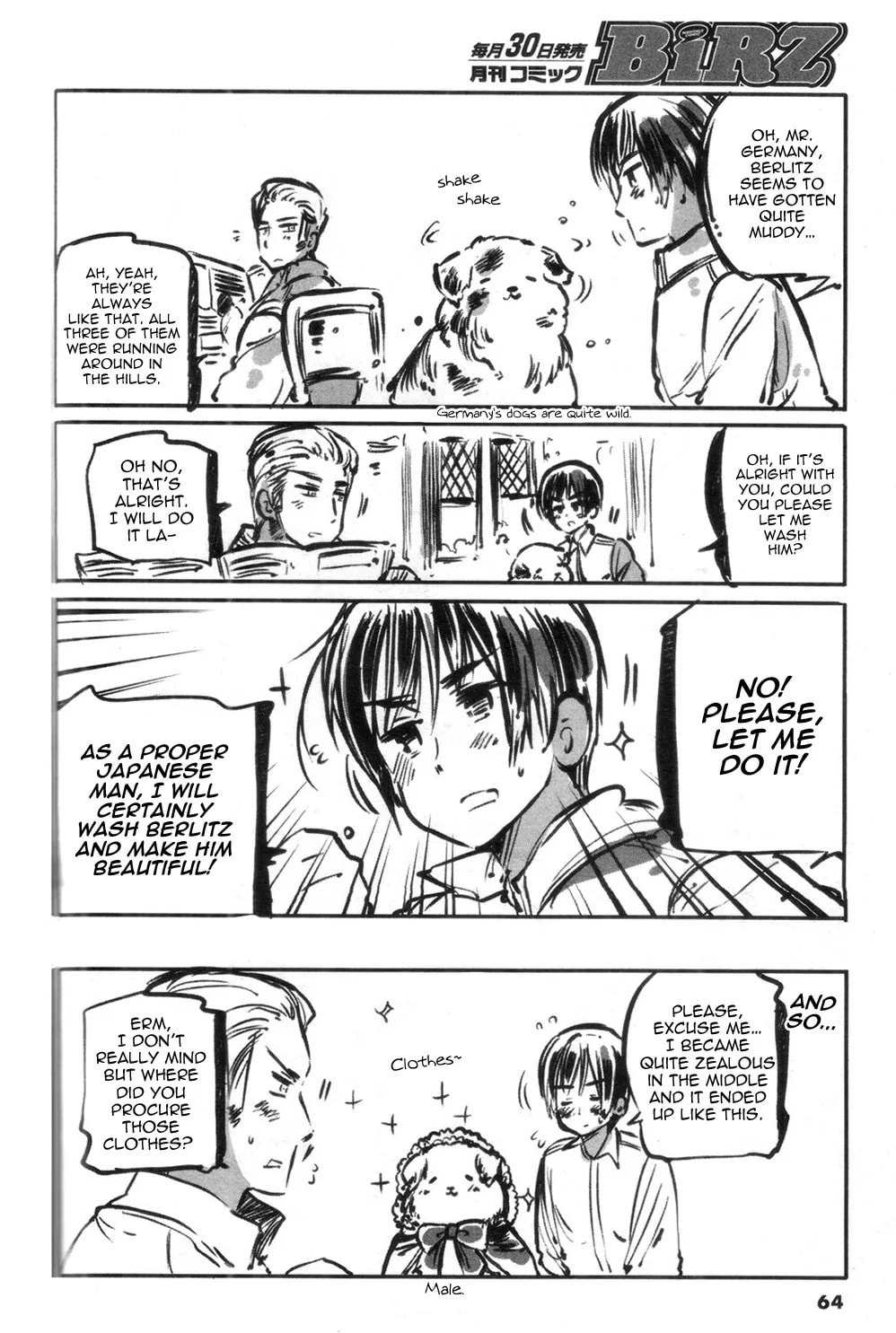 Hetalia - Axis Powers Chapter 6 page 4 - 