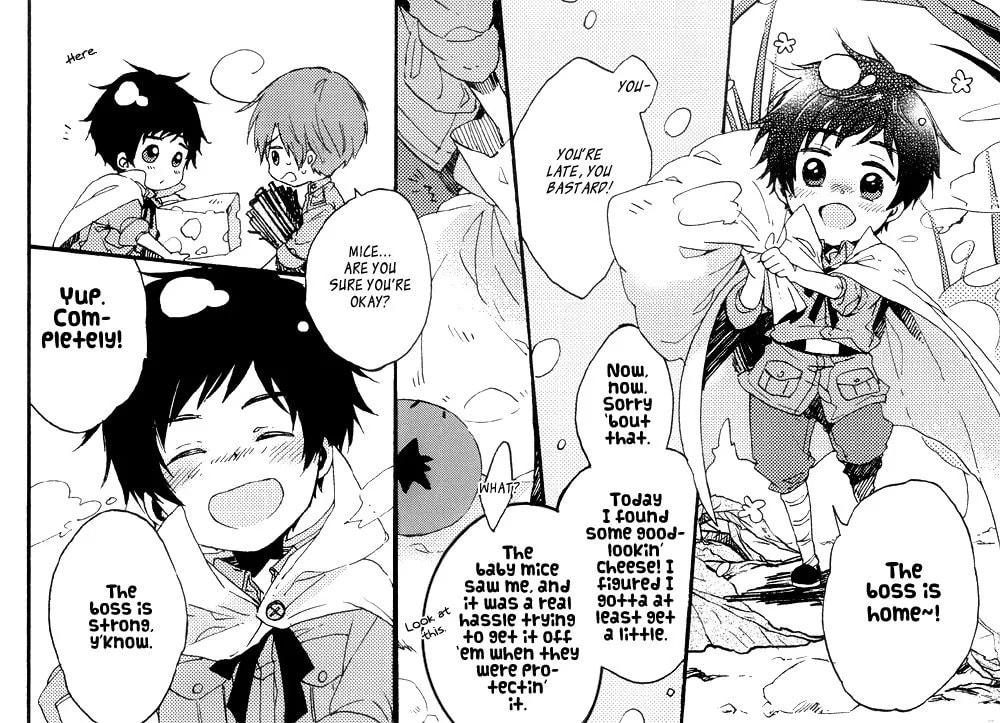 Hetalia dj - Shiroi Toiki to Atatakata Te to Chapter 1 page 6 - 