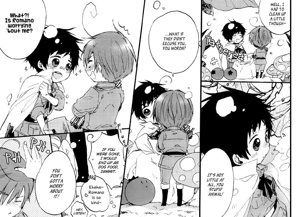 Hetalia dj - Shiroi Toiki to Atatakata Te to Chapter 1 page 7 - 