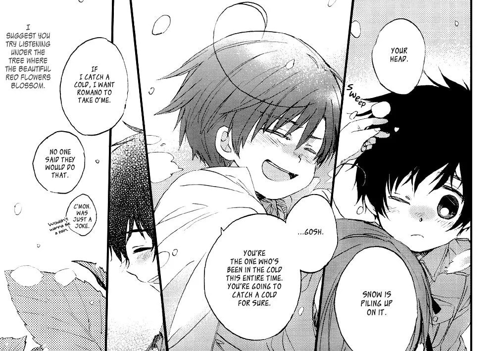Hetalia dj - Shiroi Toiki to Atatakata Te to Chapter 1 page 9 - 