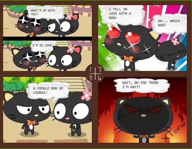 Hey, Li Cat Chapter 1 page 1 - 