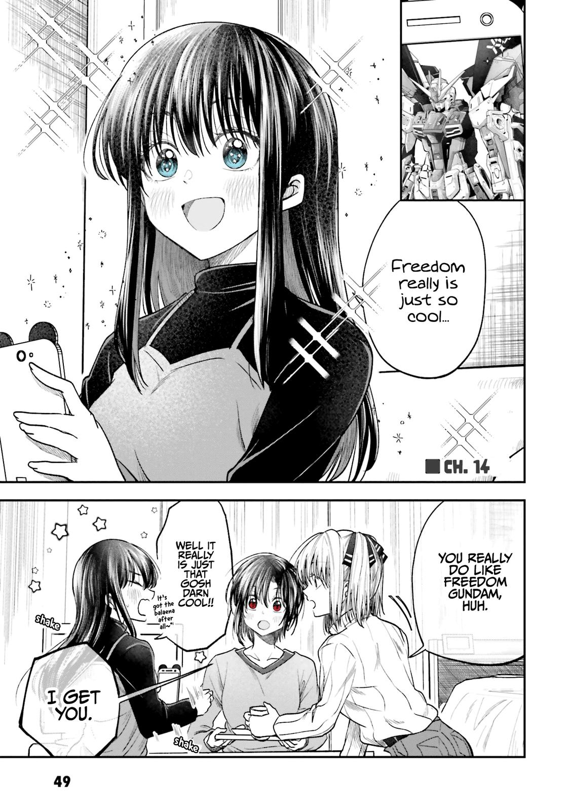HG ni Koi suru Futari Chapter 14 page 1 - 