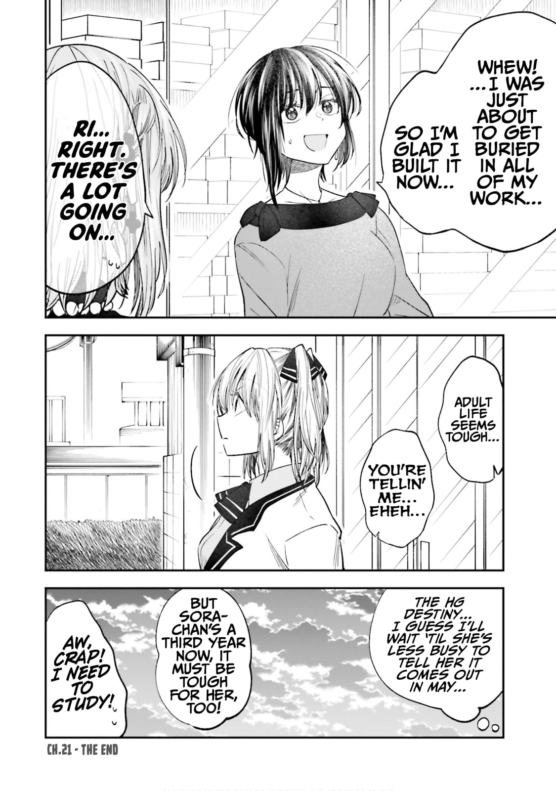HG ni Koisuru Futari (Colored) Chapter 21 page 17 - 