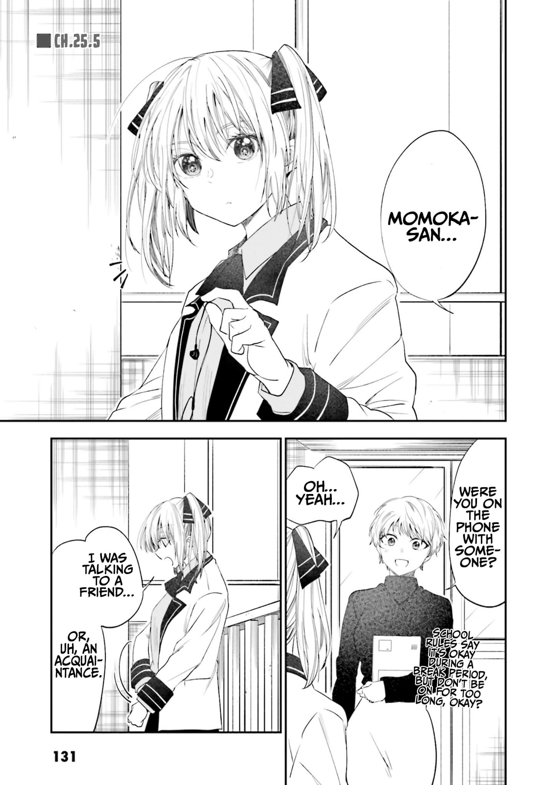 HG ni Koisuru Futari (Colored) Chapter 25.5 page 1 - 