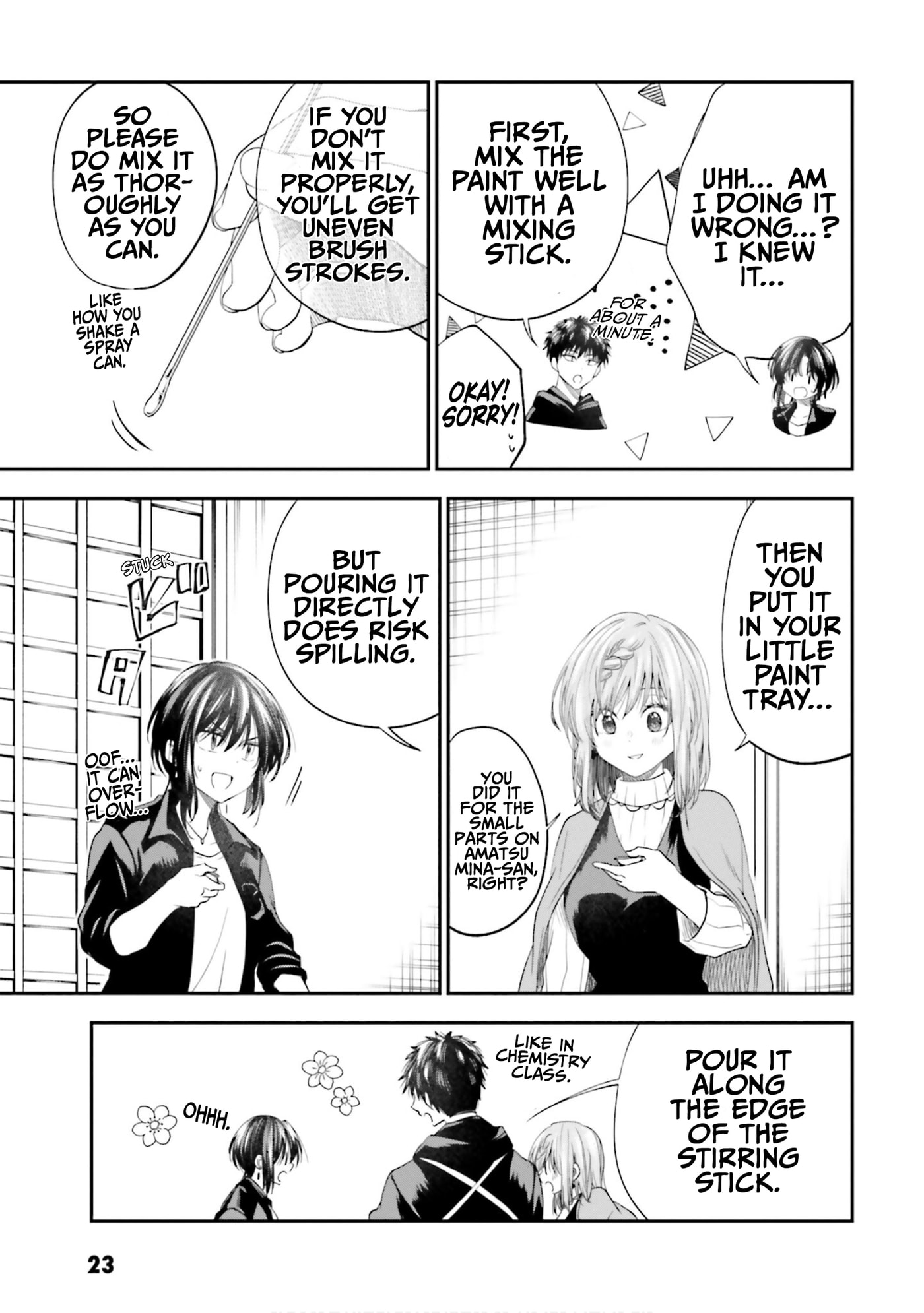 HG ni Koisuru Futari (Colored) Chapter 27 page 7 - 