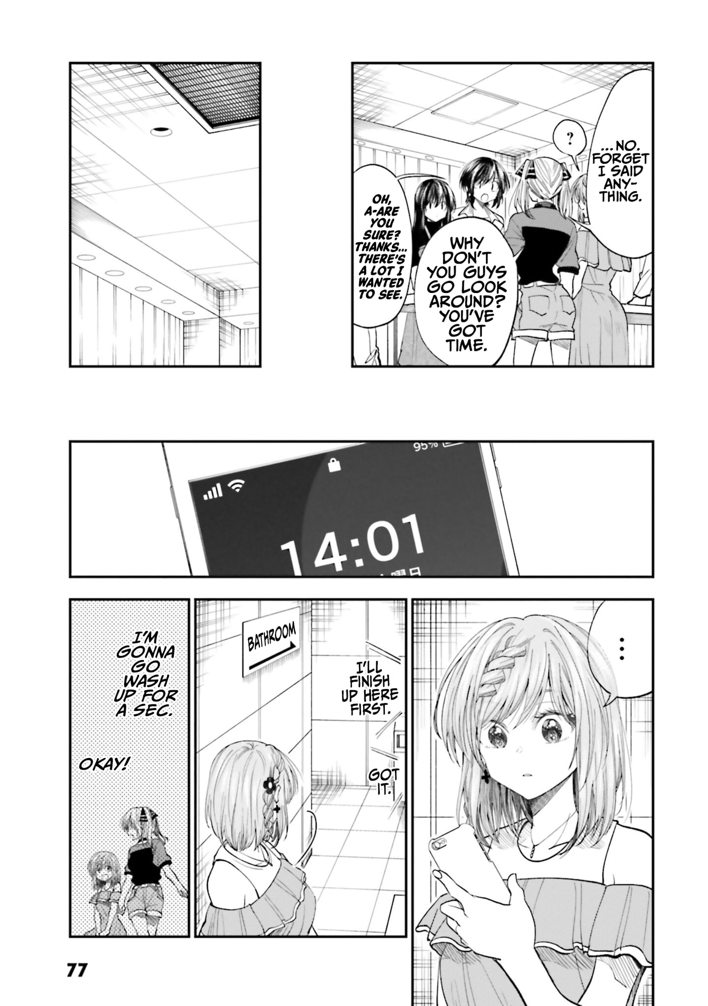 HG ni Koisuru Futari (Colored) Chapter 30 page 9 - 
