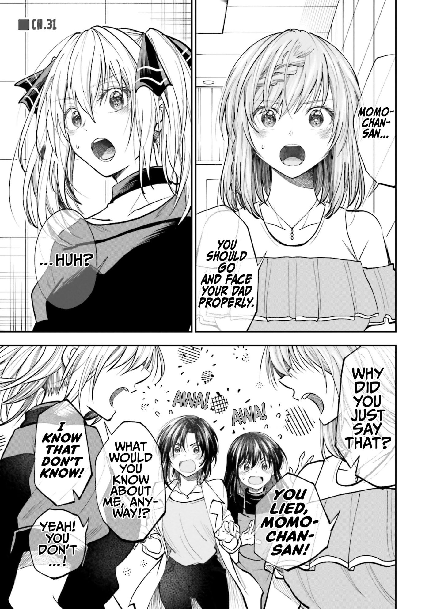 HG ni Koisuru Futari (Colored) Chapter 31 page 1 - 