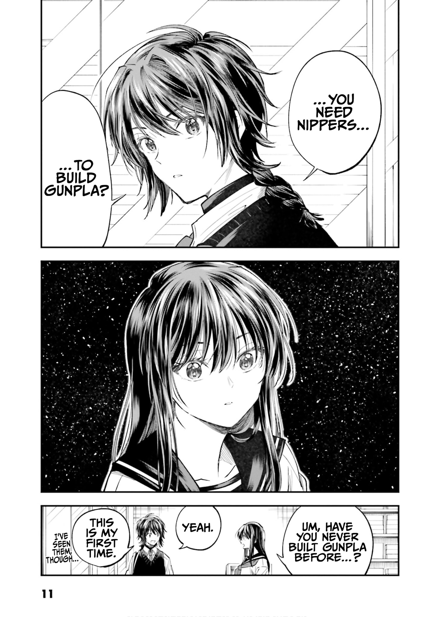 HG ni Koisuru Futari (Colored) Chapter 33 page 12 - 