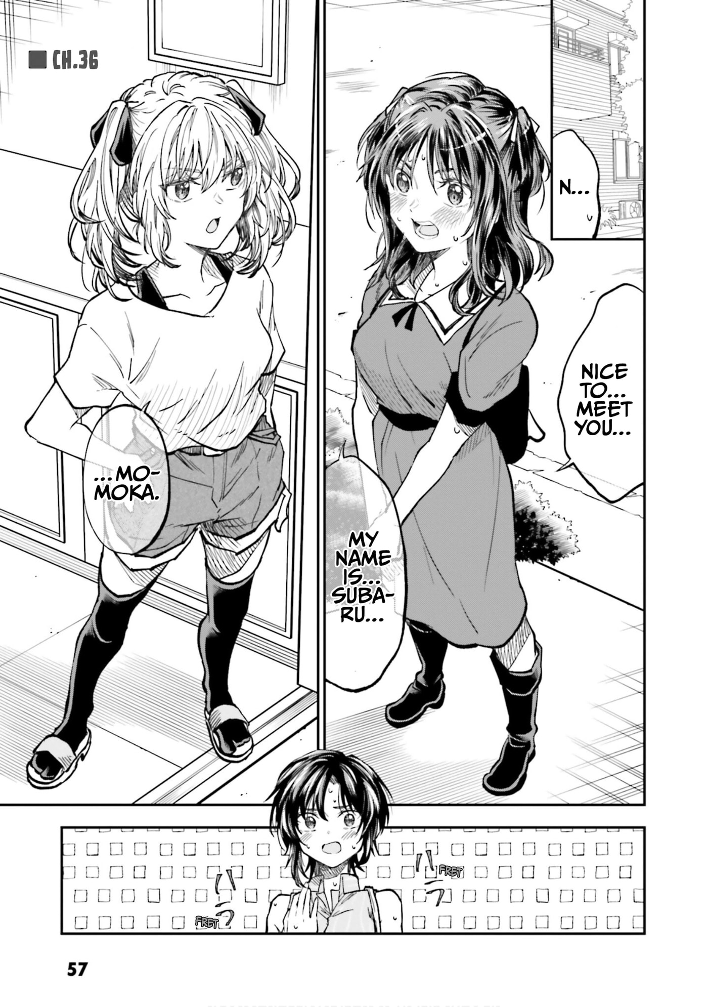 HG ni Koisuru Futari (Colored) Chapter 36 page 1 - 