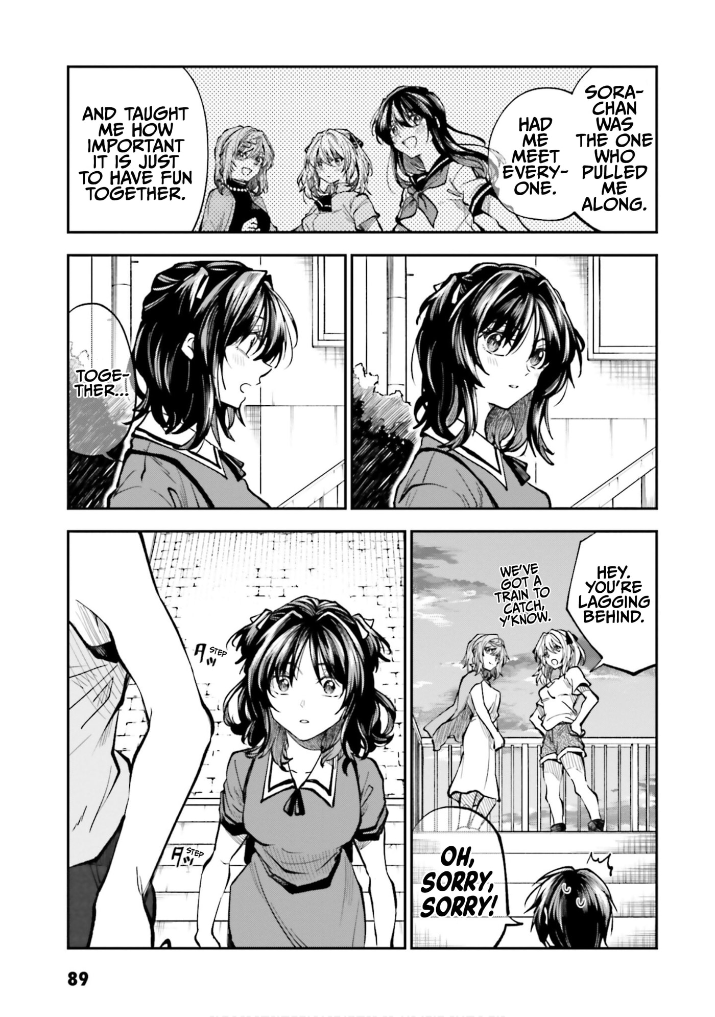 HG ni Koisuru Futari (Colored) Chapter 37 page 9 - 
