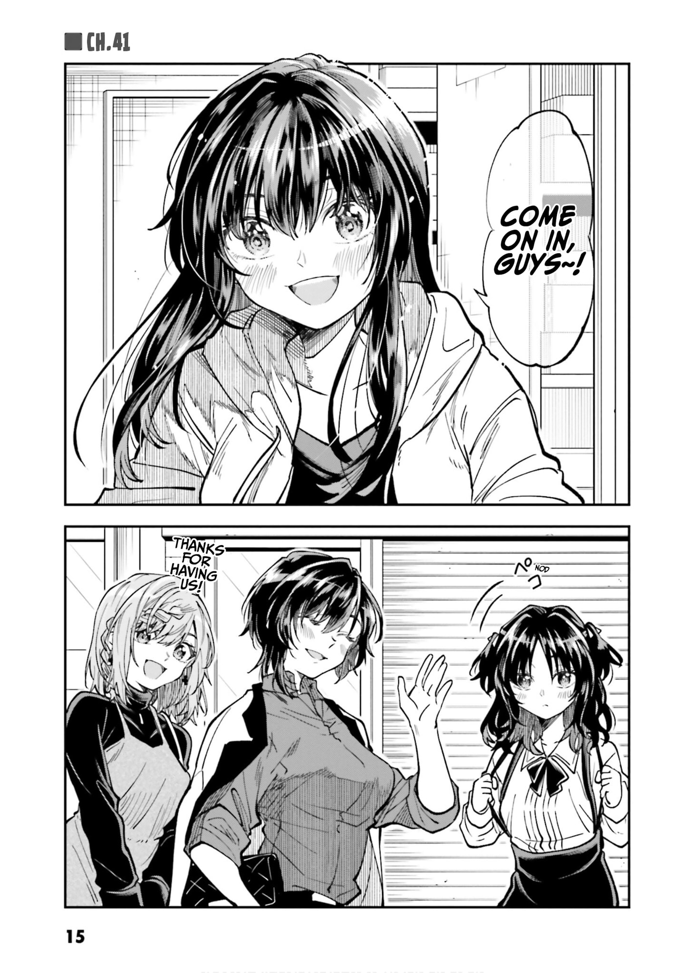 HG ni Koisuru Futari (Colored) Chapter 41 page 1 - 
