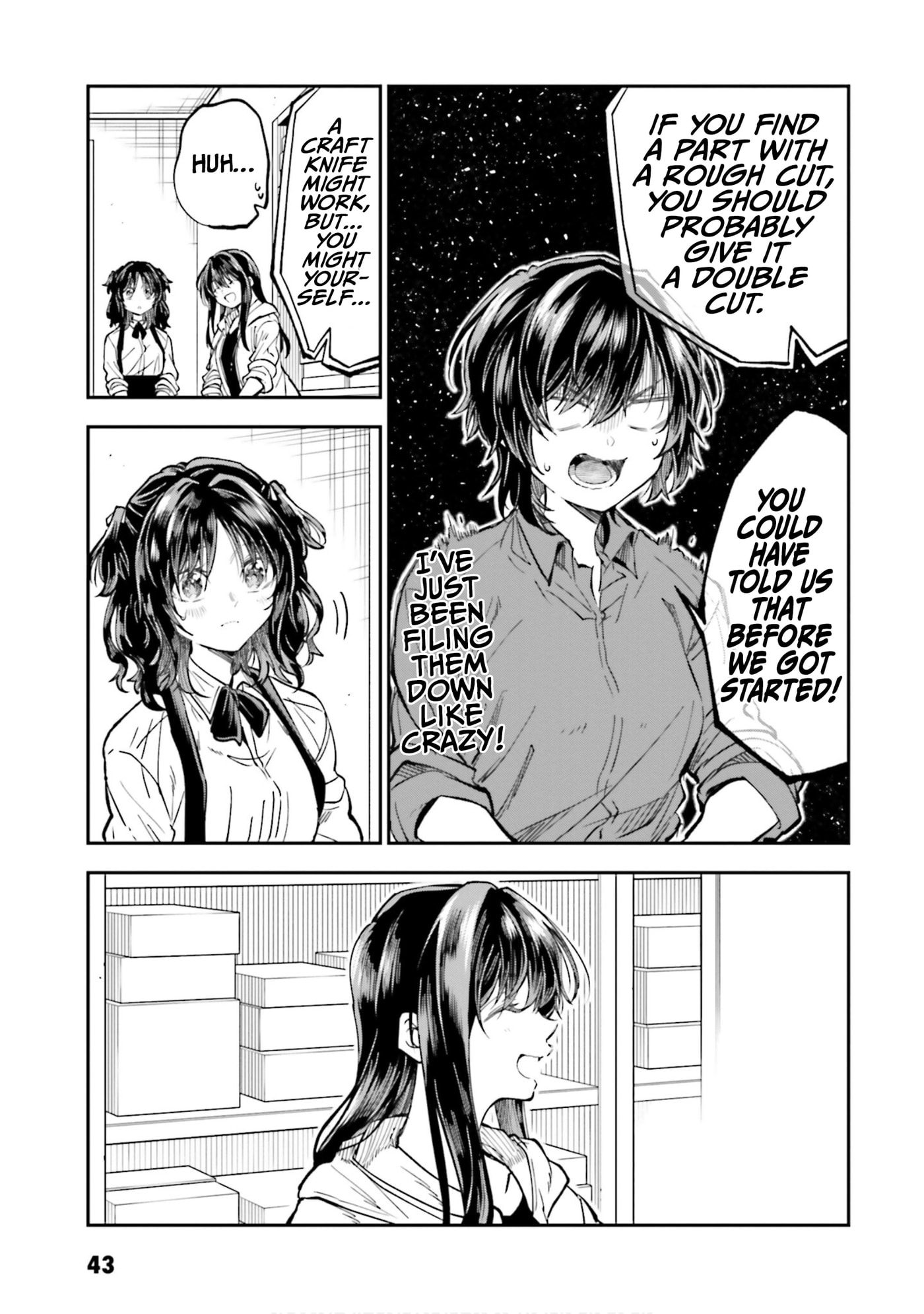 HG ni Koisuru Futari (Colored) Chapter 42 page 11 - 