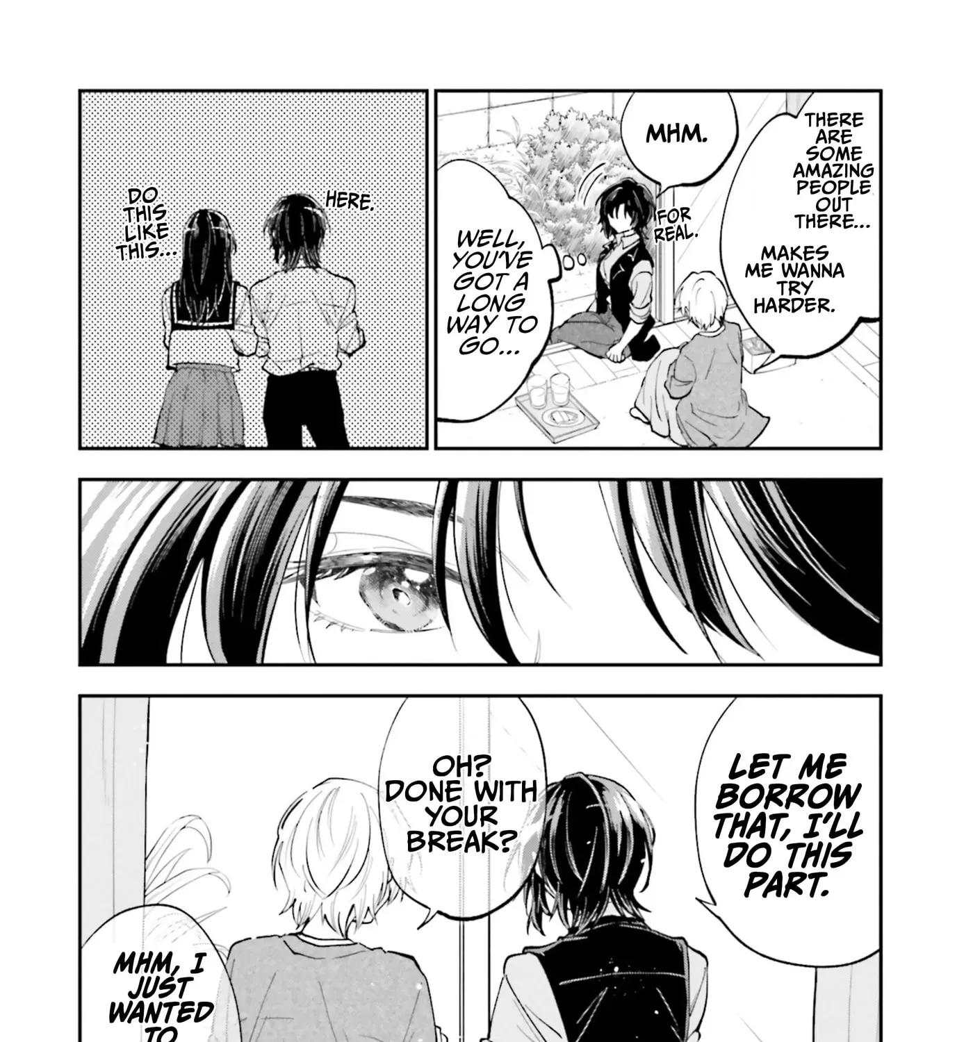 HG ni Koisuru Futari (Colored) Chapter 46.5 page 17 - 