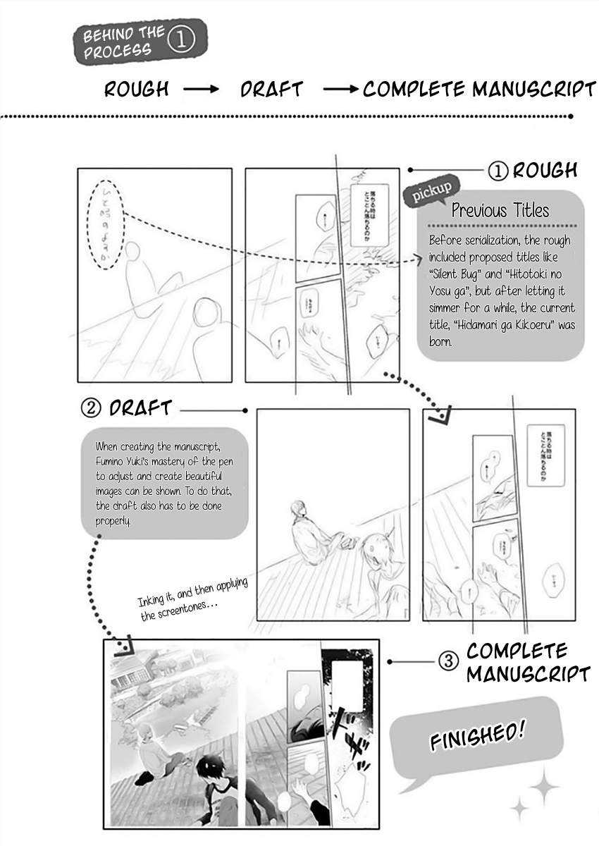 Hidamari ga Kikoeru Chapter 12.5 page 35 - 