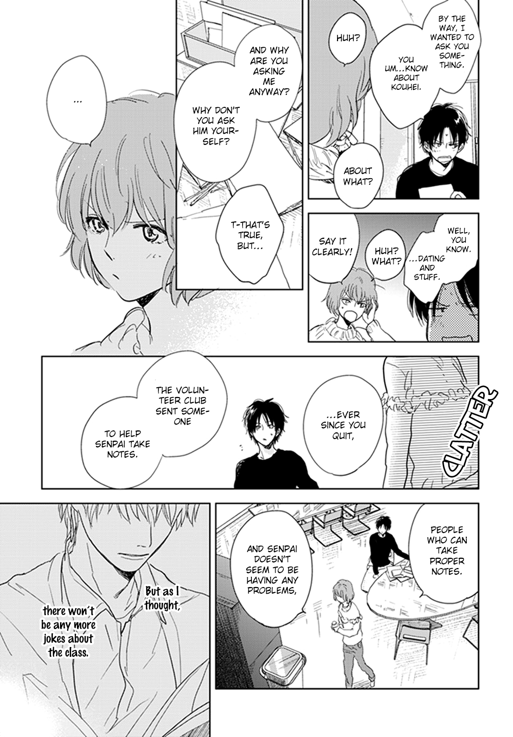 Hidamari ga Kikoeru Chapter 12 page 21 - 