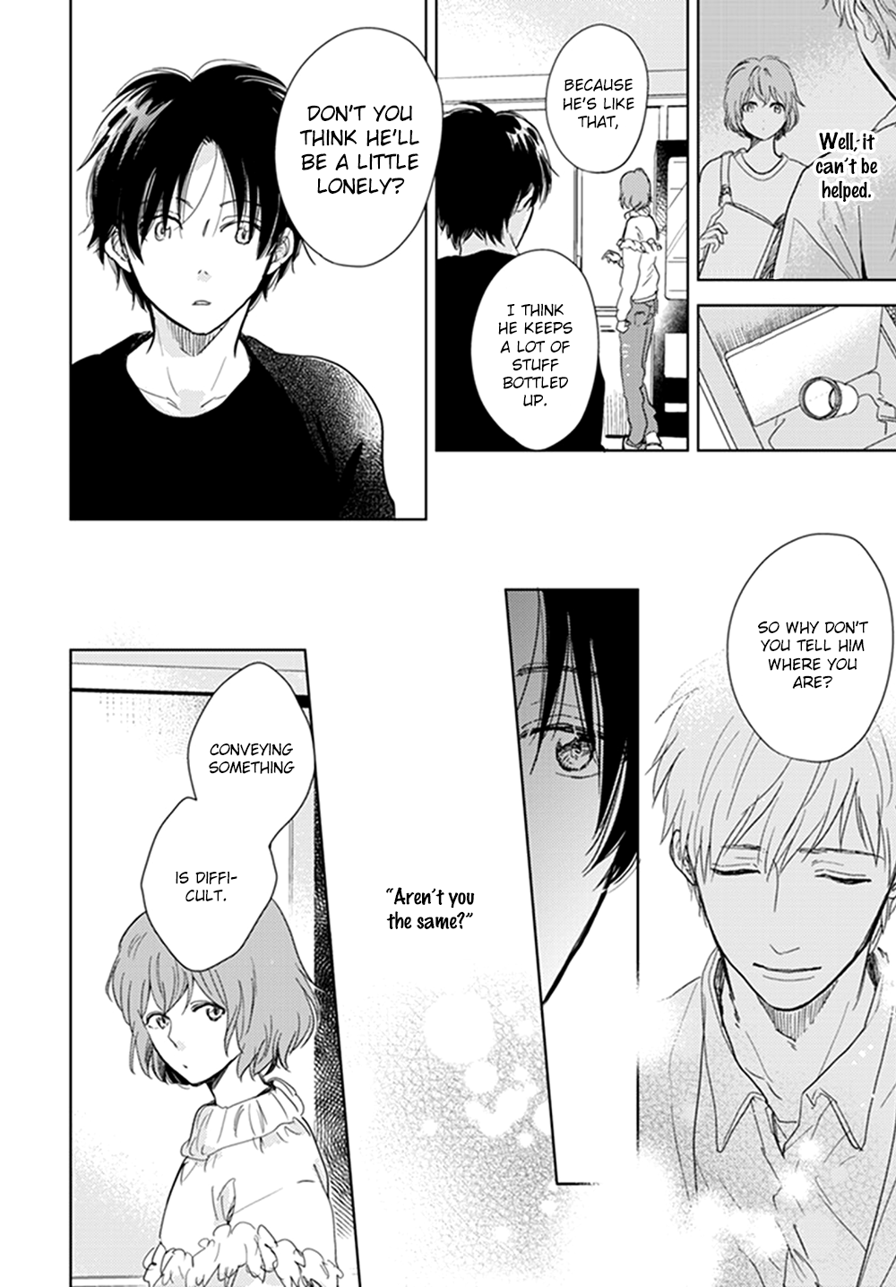 Hidamari ga Kikoeru Chapter 12 page 22 - 