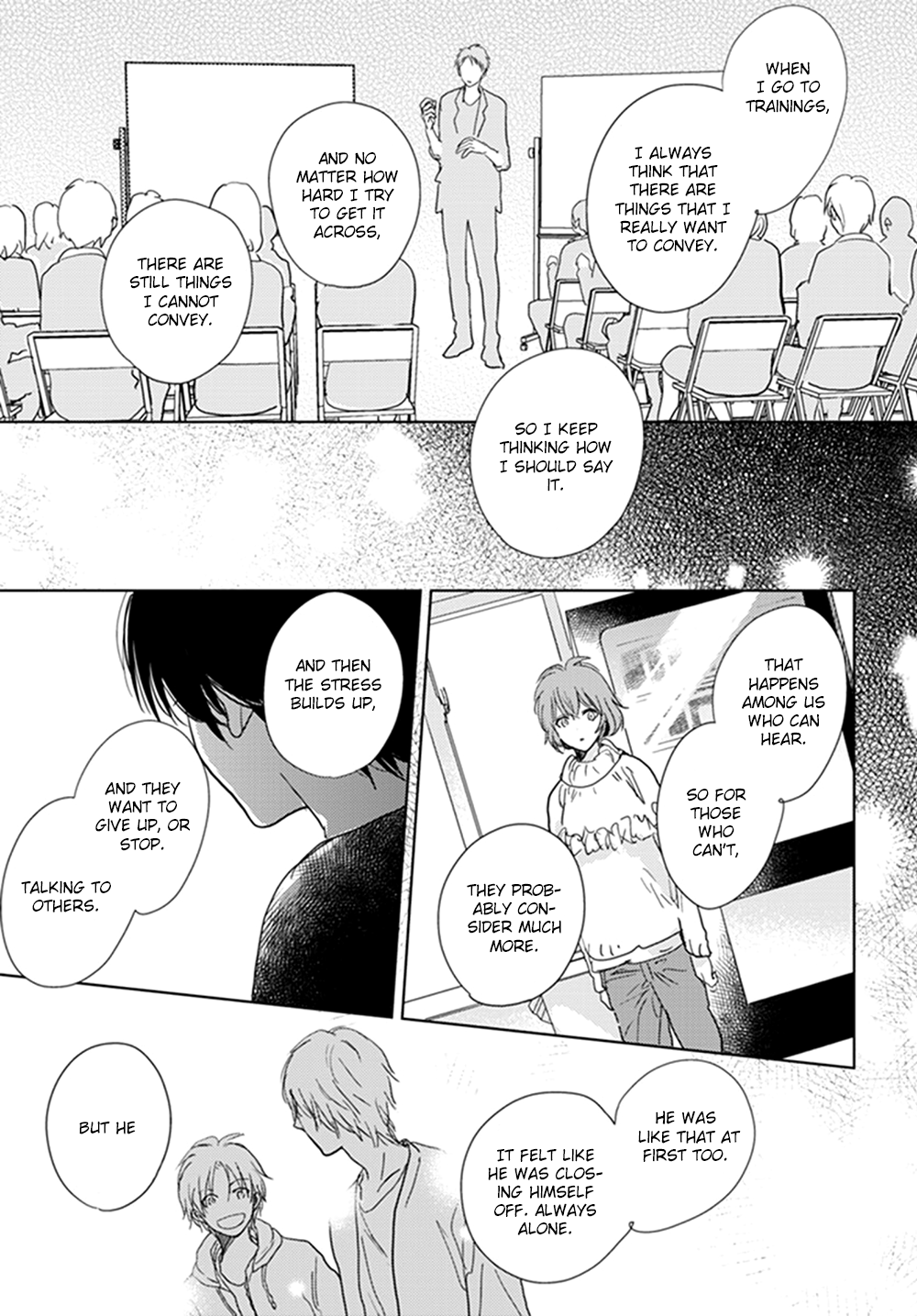 Hidamari ga Kikoeru Chapter 12 page 23 - 