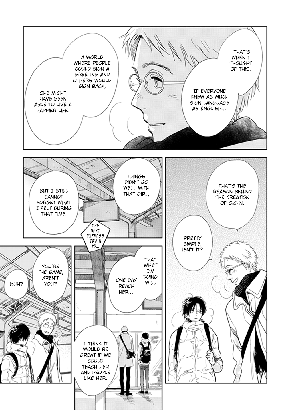 Hidamari ga Kikoeru Chapter 12 page 7 - 
