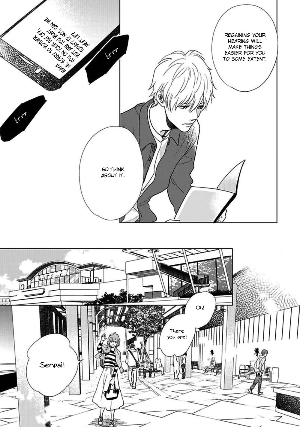 Hidamari ga Kikoeru Chapter 15 page 17 - 