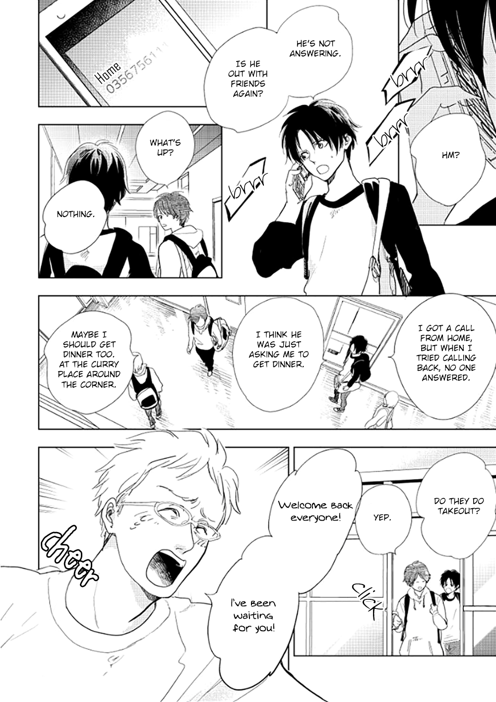Hidamari ga Kikoeru Chapter 16 page 35 - 