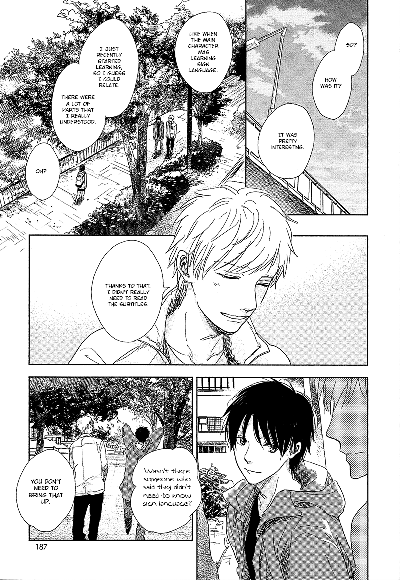 Hidamari ga Kikoeru Chapter 6 page 12 - 