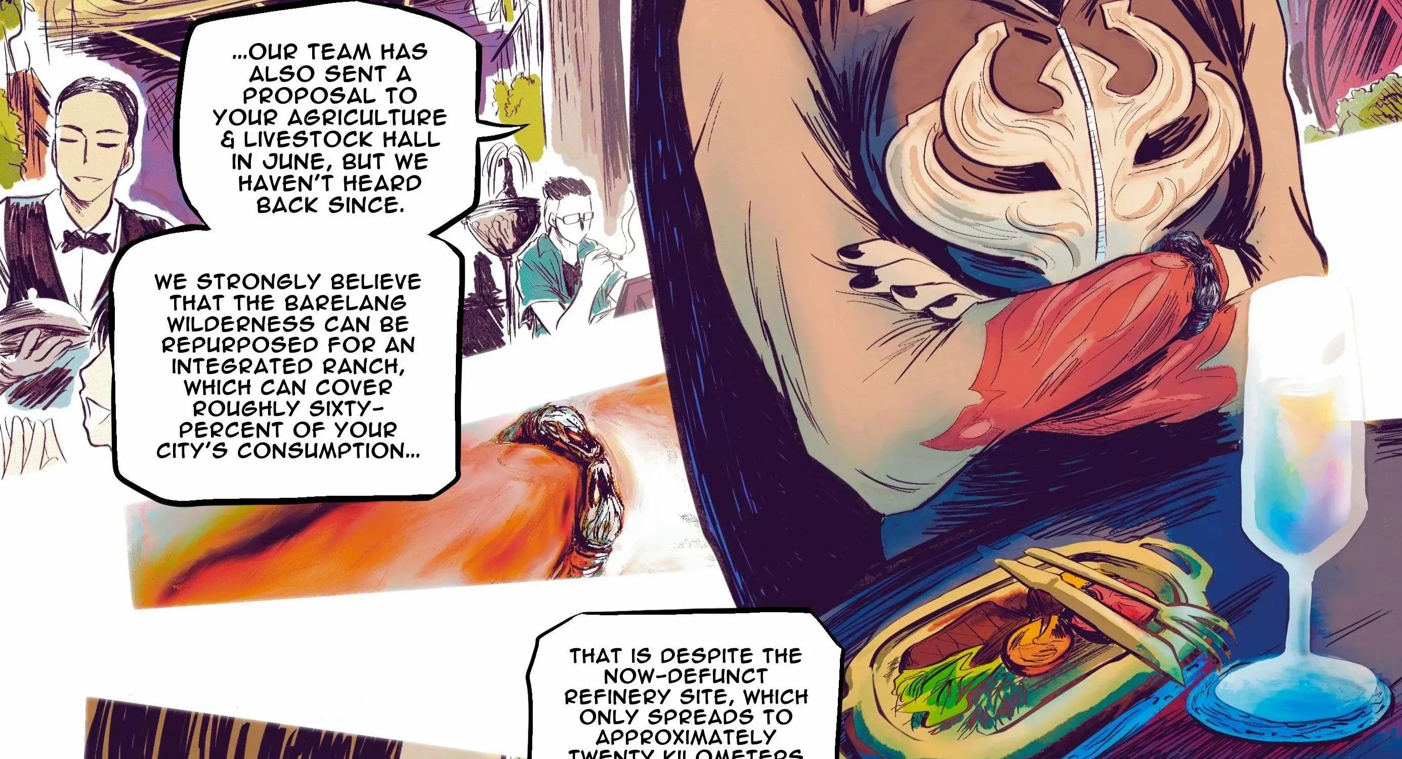 Hiding a Logistics Center in the Apocalypse Chapter 26.3 page 128 - 