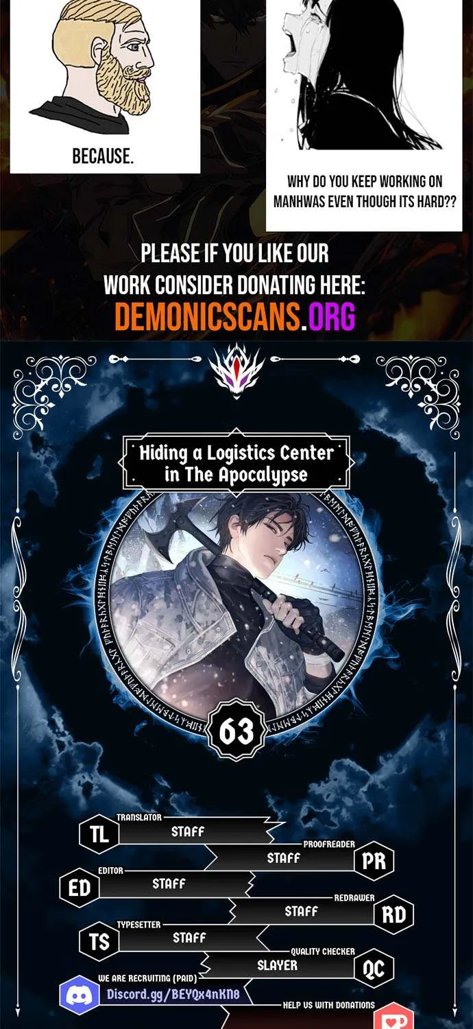 Hiding a Logistics Center in the Apocalypse Chapter 63 page 6 - 