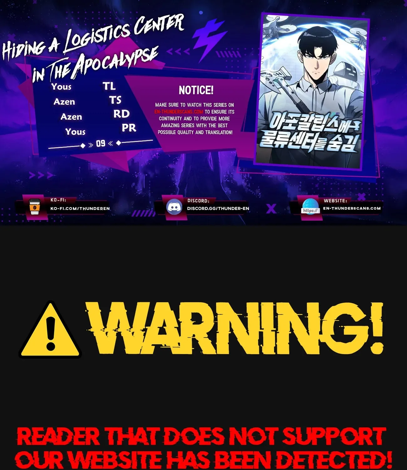 Hiding a Logistics Center in the Apocalypse Chapter 9 page 1 - 
