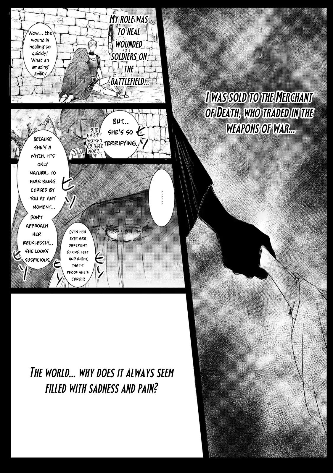 ‏hiding your eyes is such a shame you are incredibly beautiful Chapter 1 page 18 - 