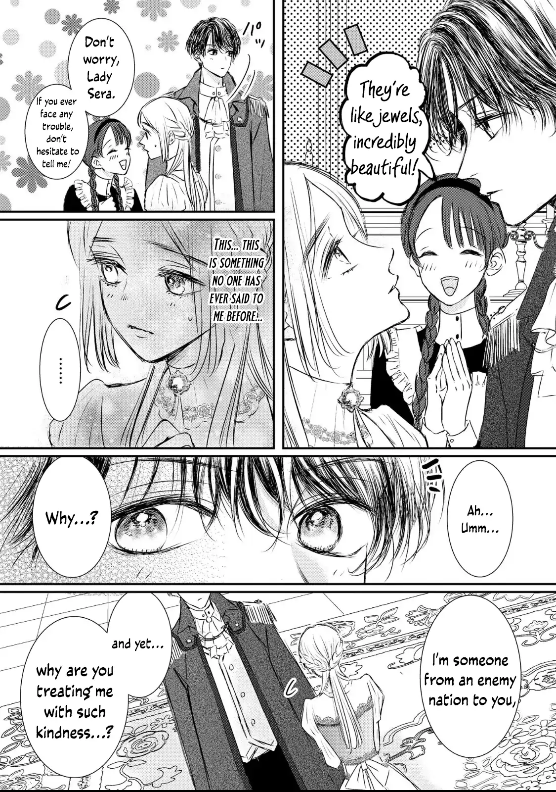 ‏hiding your eyes is such a shame you are incredibly beautiful Chapter 1 page 21 - 