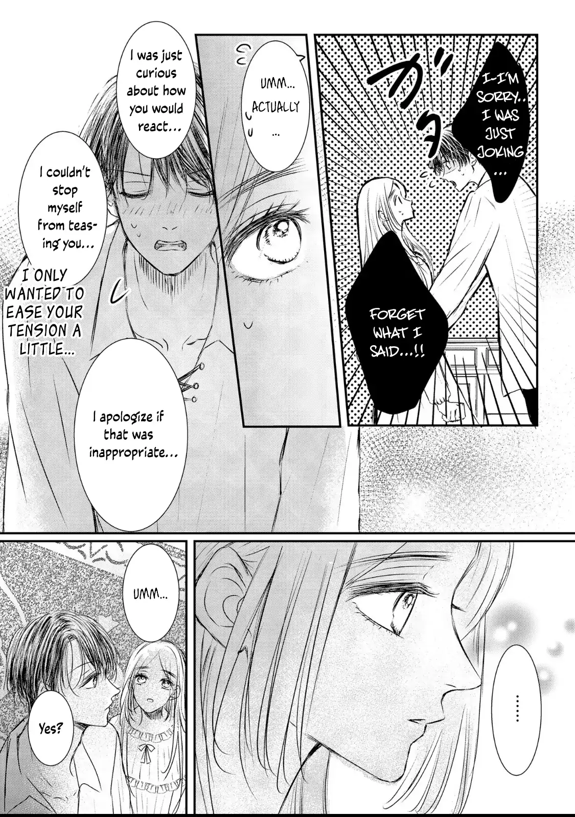 ‏hiding your eyes is such a shame you are incredibly beautiful Chapter 1 page 31 - 