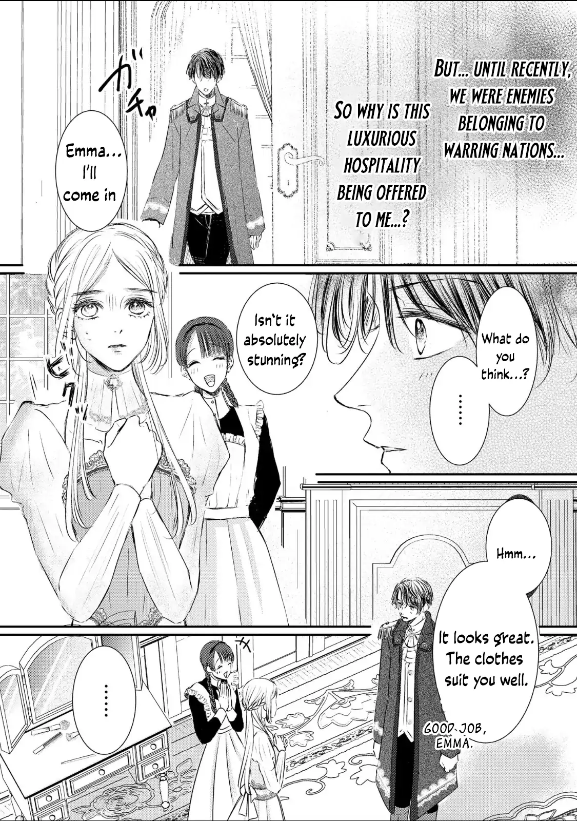 ‏hiding your eyes is such a shame you are incredibly beautiful Chapter 1 page 10 - 