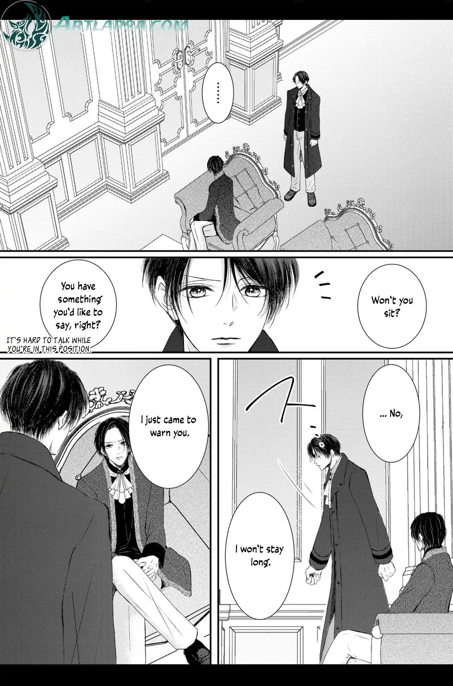 ‏hiding your eyes is such a shame you are incredibly beautiful Chapter 10 page 6 - 