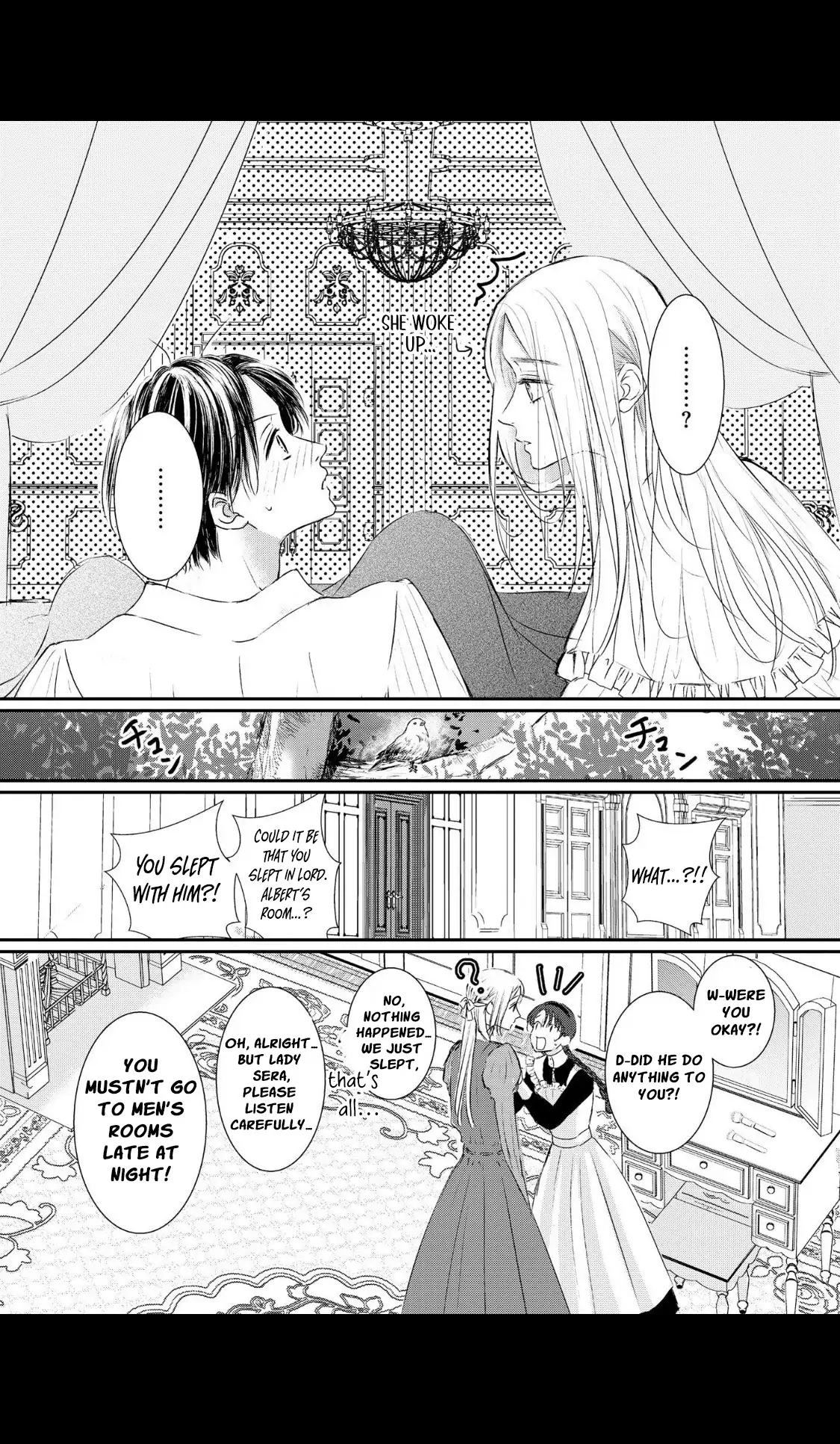 ‏hiding your eyes is such a shame you are incredibly beautiful Chapter 2 page 17 - 