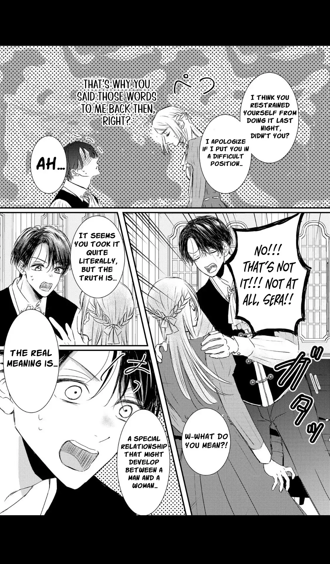 ‏hiding your eyes is such a shame you are incredibly beautiful Chapter 2 page 20 - 