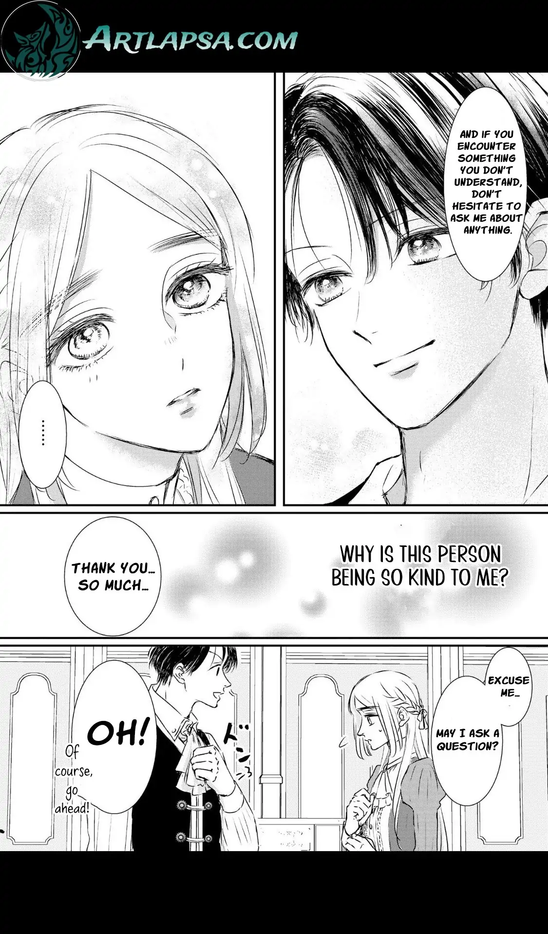 ‏hiding your eyes is such a shame you are incredibly beautiful Chapter 2 page 23 - 
