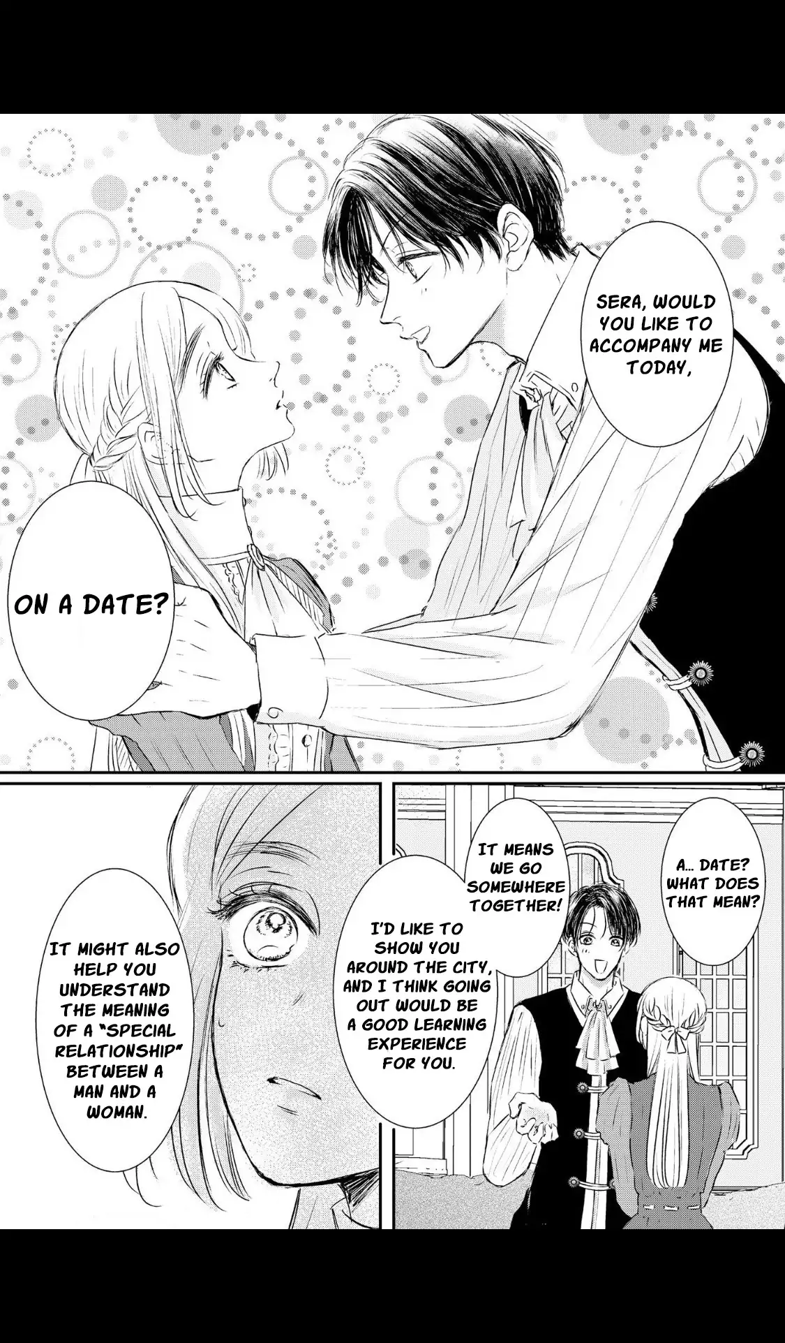 ‏hiding your eyes is such a shame you are incredibly beautiful Chapter 2 page 25 - 