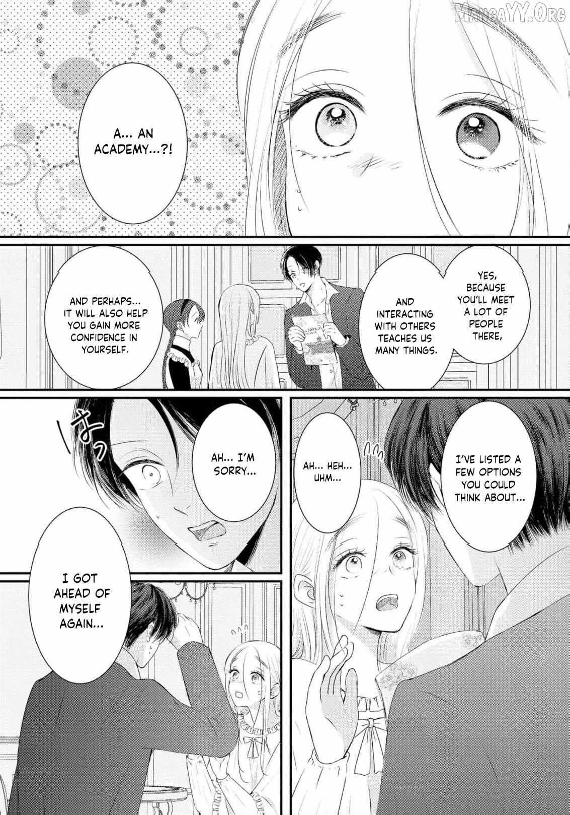 ‏hiding your eyes is such a shame you are incredibly beautiful Chapter 24 page 2 - 