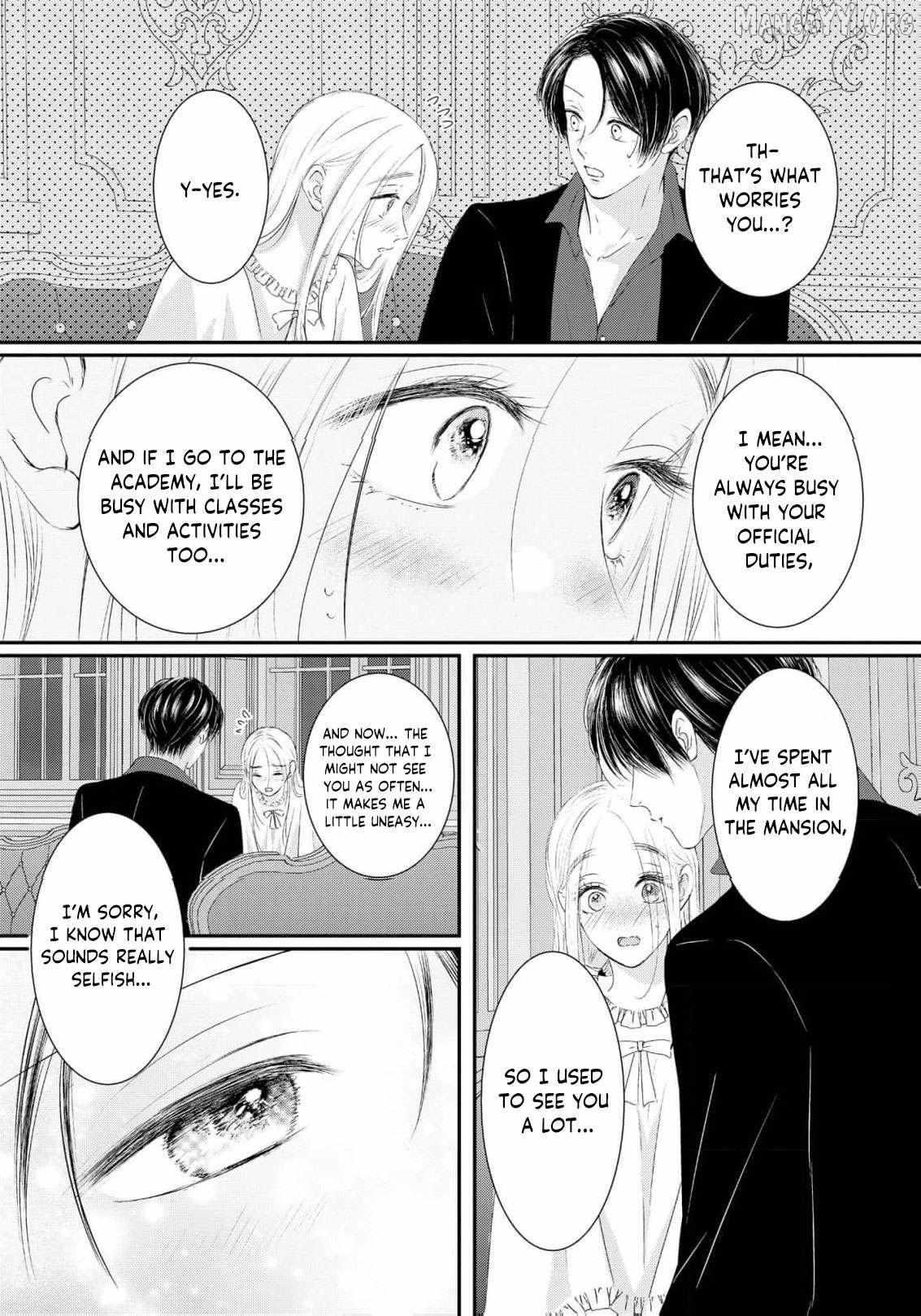 ‏hiding your eyes is such a shame you are incredibly beautiful Chapter 24 page 16 - 