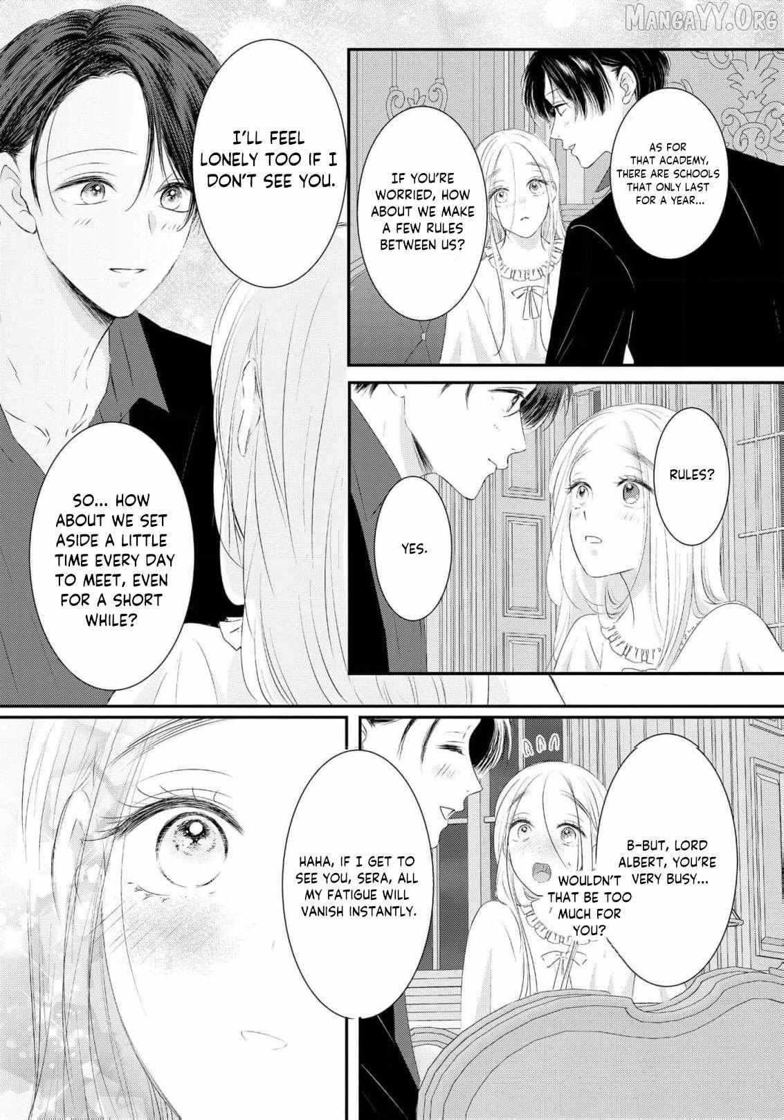 ‏hiding your eyes is such a shame you are incredibly beautiful Chapter 24 page 18 - 