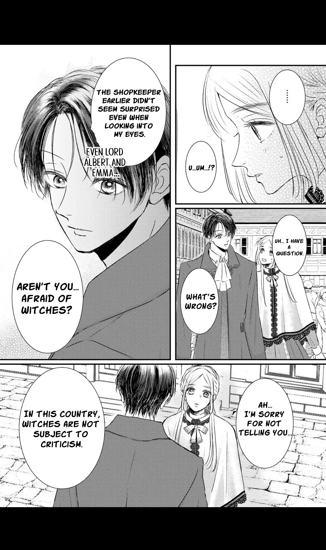 ‏hiding your eyes is such a shame you are incredibly beautiful Chapter 3 page 11 - 