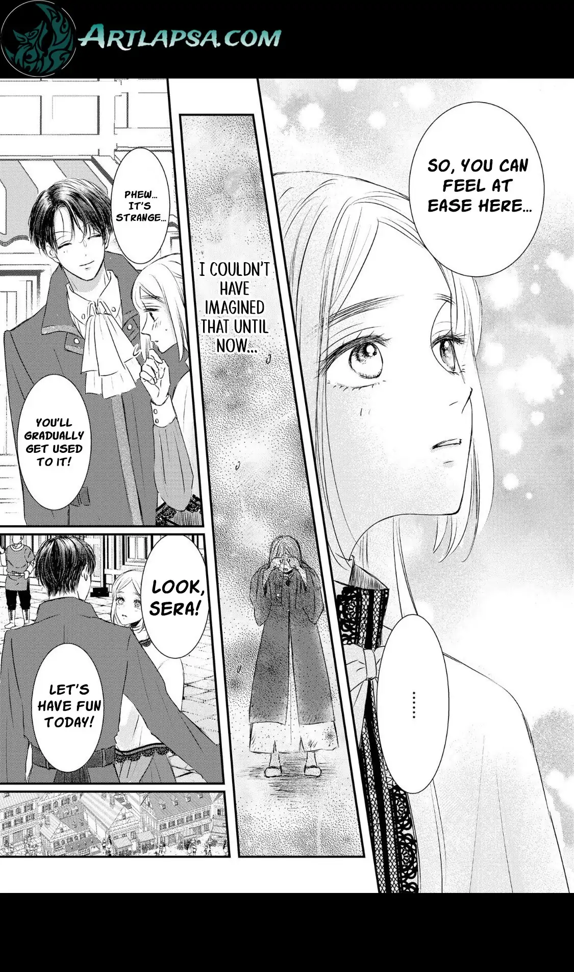 ‏hiding your eyes is such a shame you are incredibly beautiful Chapter 3 page 13 - 