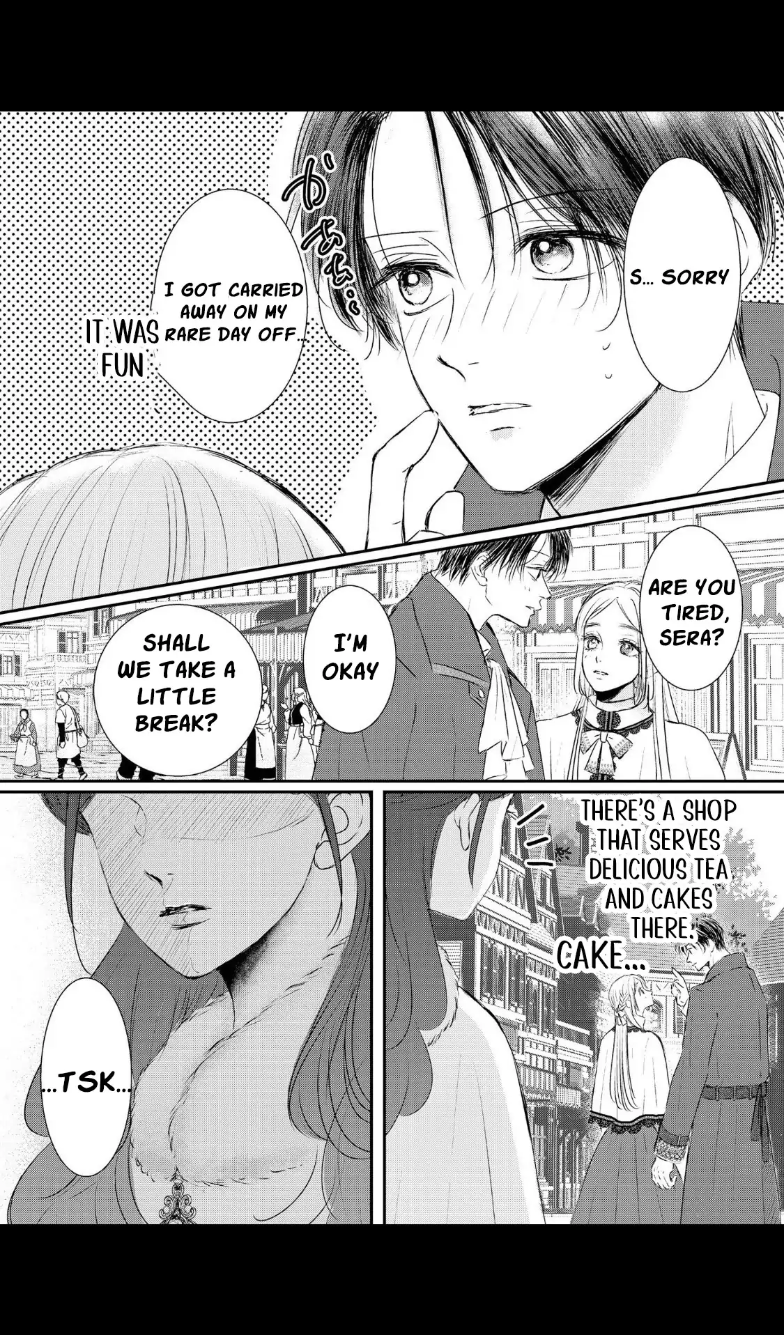 ‏hiding your eyes is such a shame you are incredibly beautiful Chapter 3 page 15 - 