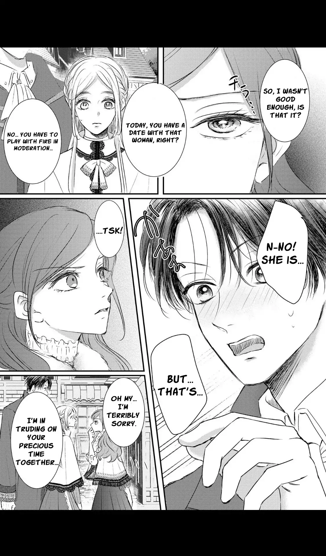 ‏hiding your eyes is such a shame you are incredibly beautiful Chapter 3 page 19 - 