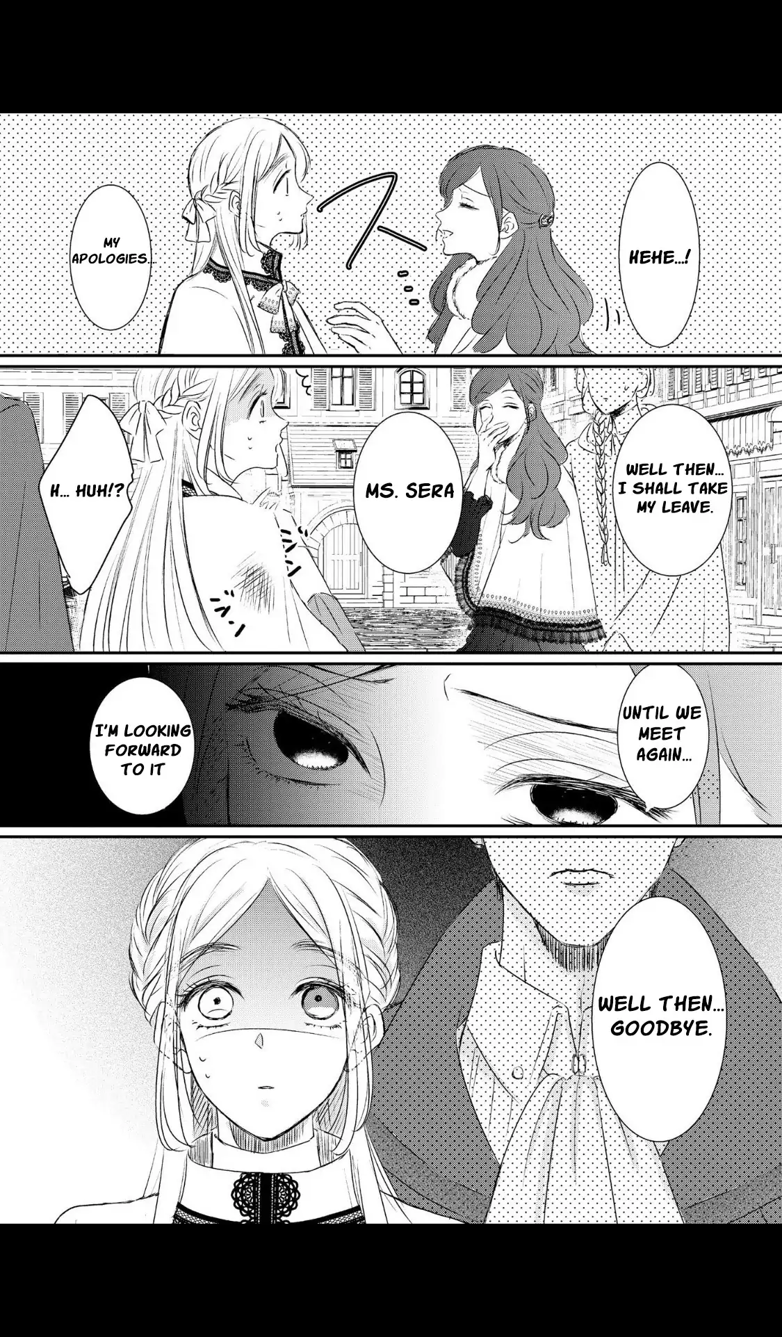 ‏hiding your eyes is such a shame you are incredibly beautiful Chapter 3 page 21 - 