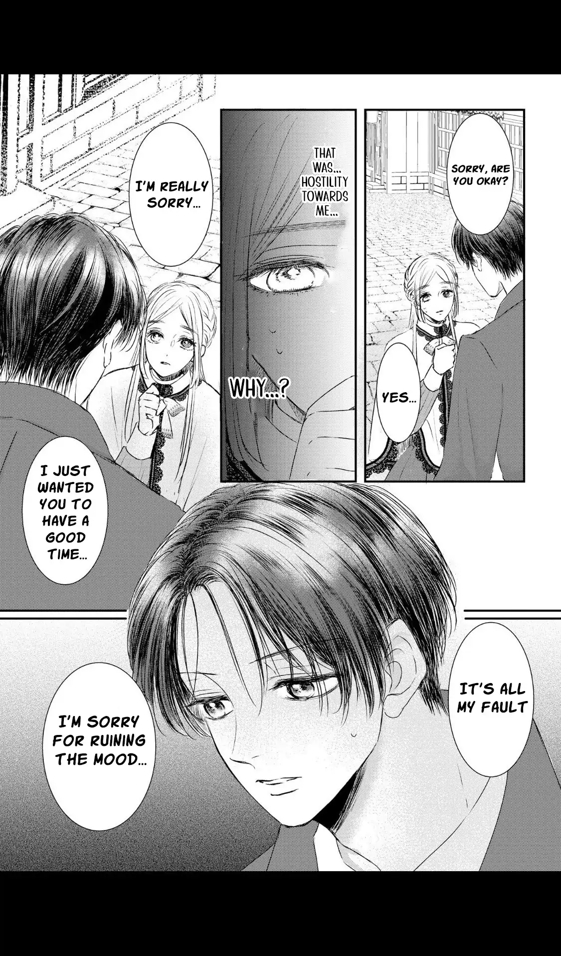 ‏hiding your eyes is such a shame you are incredibly beautiful Chapter 3 page 22 - 